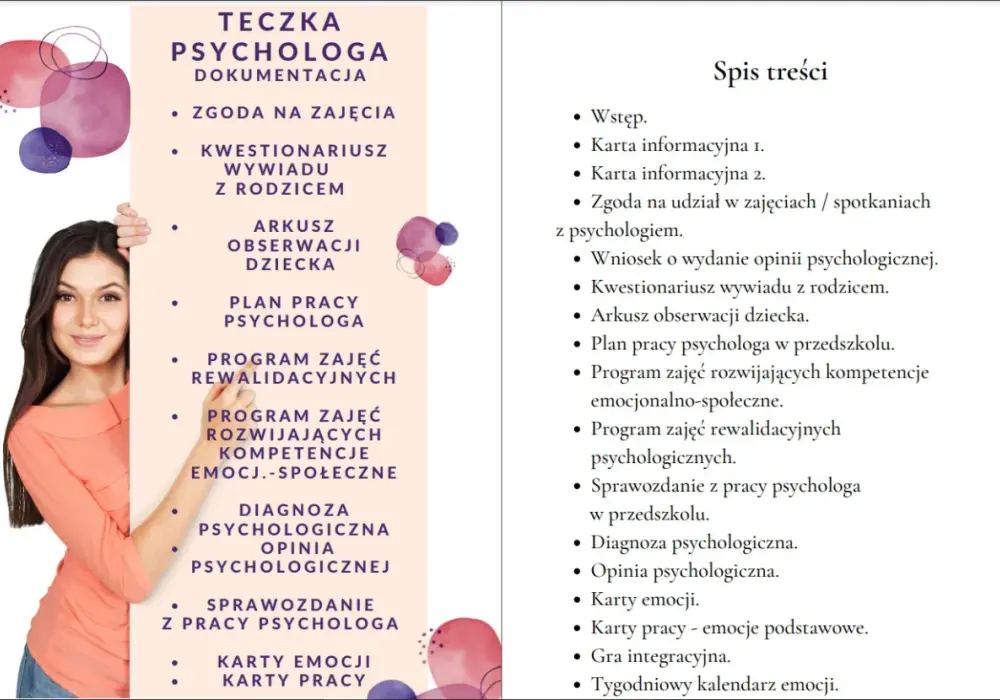 Plan pracy psychologa w przedszkolu - Skuteczny poradnik