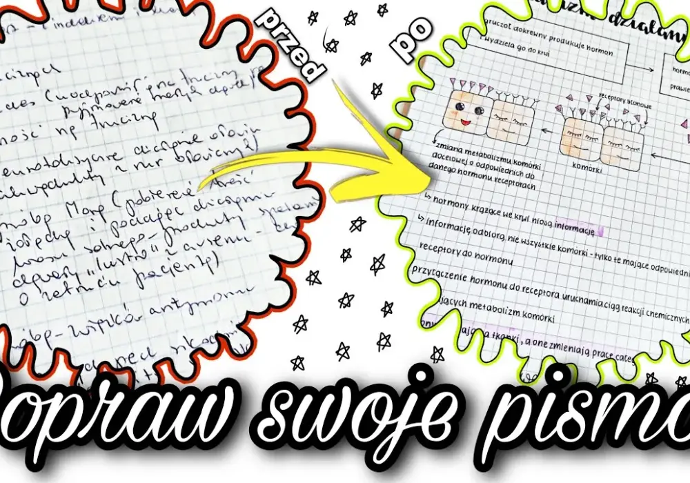 Jak pisać w zeszycie w linie, aby uniknąć bałaganu i poprawić czytelność