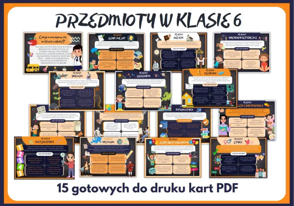 Przedmioty w 6. klasie - Co naprawdę jest obowiązkowe?