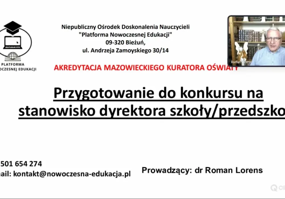 Konkurs na dyrektora przedszkola - Jak wygrać?