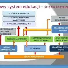 Schemat ścieżek kształcenia po ukończeniu szkoły podstawowej. Po liceum ogólnokształcącym można zdać maturę, a następnie iść na studia. Wykształcenie średnie otwiera wiele dróg.
