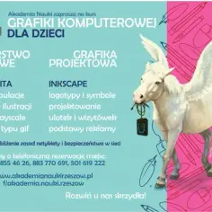 Zajęcia z grafiki komputerowej dla dzieci w Warszawie - rozwijaj talenty