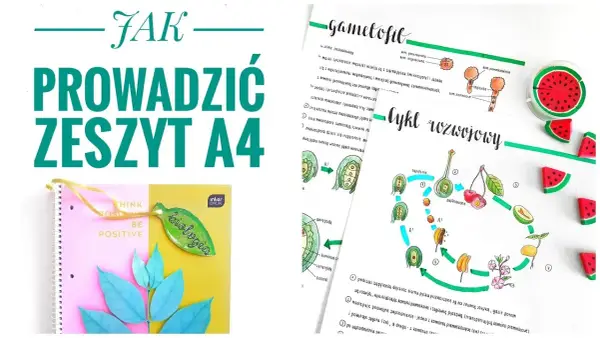 Jak estetycznie prowadzić zeszyt, aby był funkcjonalny i piękny